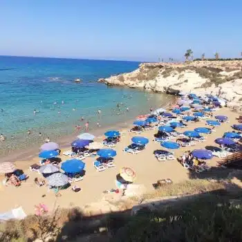Spiaggia dei Vigili del Fuoco / Spiaggia di Asprokremmos