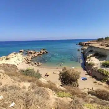 Spiaggia dei Vigili del Fuoco / Spiaggia di Asprokremmos