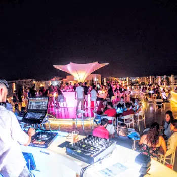 Bar lounge tournant Revo