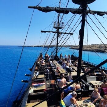 The Black Pearl Pirate Boat