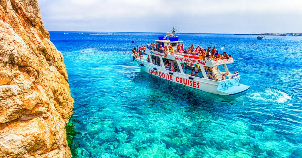 Protaras: gita in barca alla Laguna Blu e alla Turtle Cove