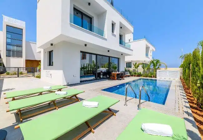 By The Beach – Nova Seaview Villa, Pernera, Cyprus - exterior view