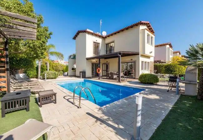 Sunnyside Family Villa, Protaras, Cyprus - exterior view