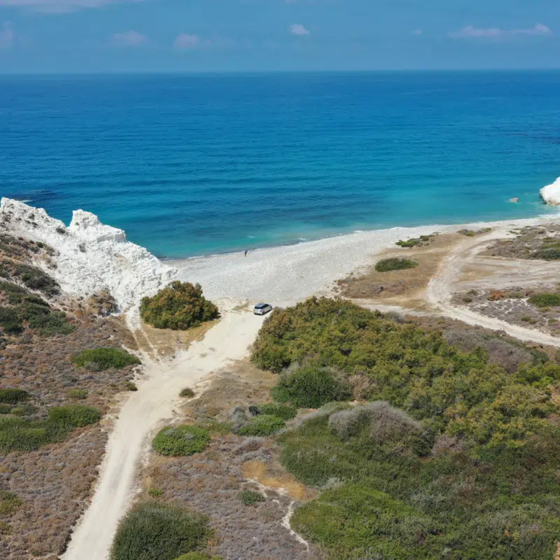 Plage de Prolimnos (Plage des chiens)