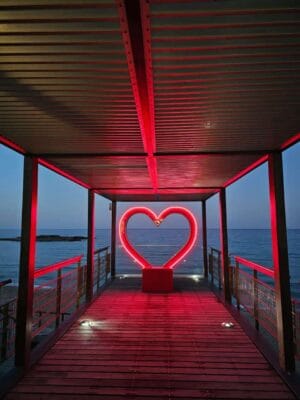 Protaras Love Heart at Fig Tree Bay