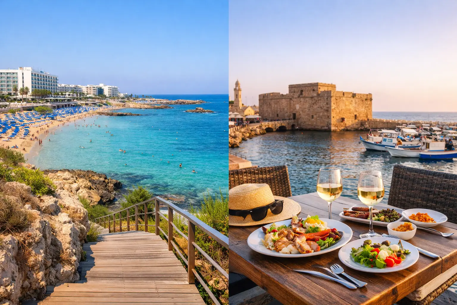 Protaras Paphos Comparison for Your Cyprus Holiday